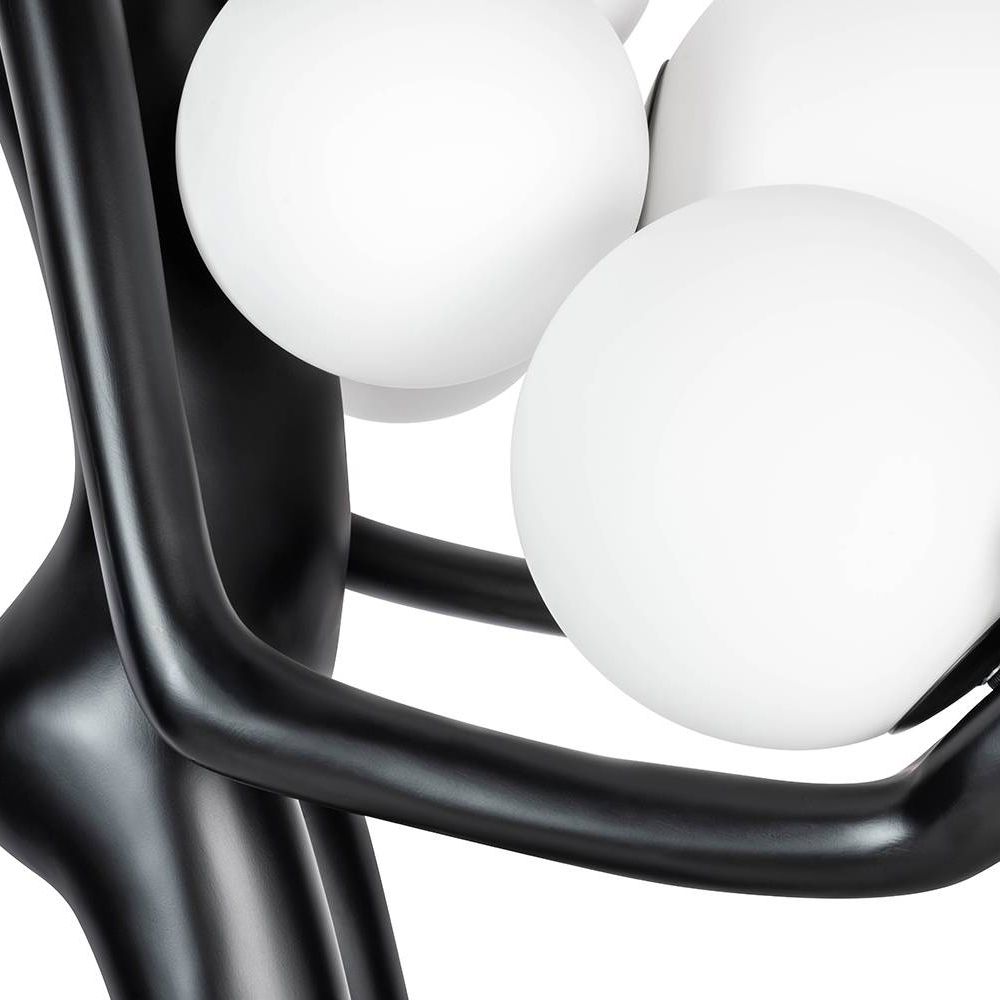 Lampadar Luxury OMNIO Black 180cm