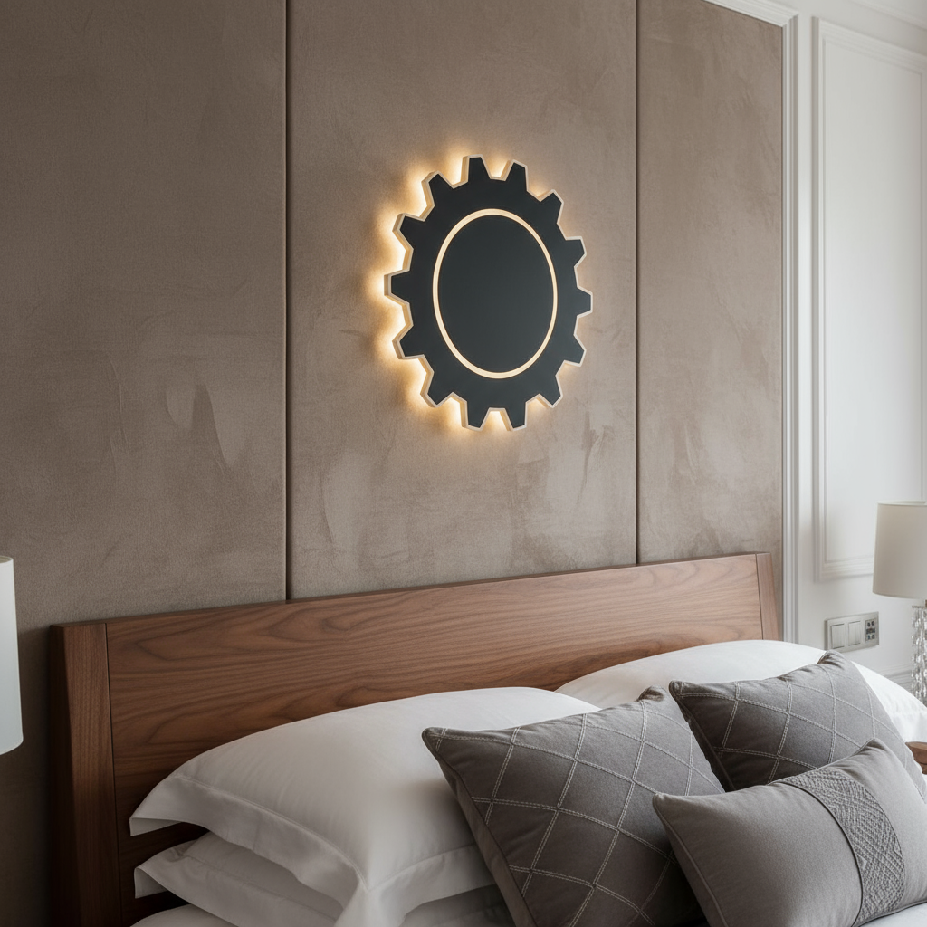 Aplica LED 8w RUVIN Black Echivalent 80W