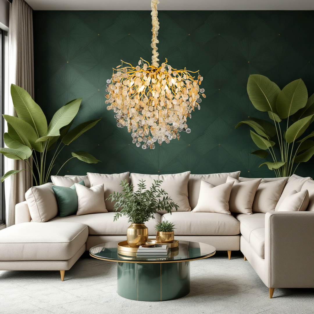 Candelabru Crystal Bloom Beauty 30cm