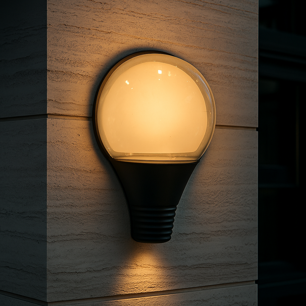 Aplica LED 6W QUVI Exterior Neagra