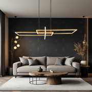 Lustra LED Suspendata PREMIUM SALINAS GOLD Echivalent 500W Dimabila