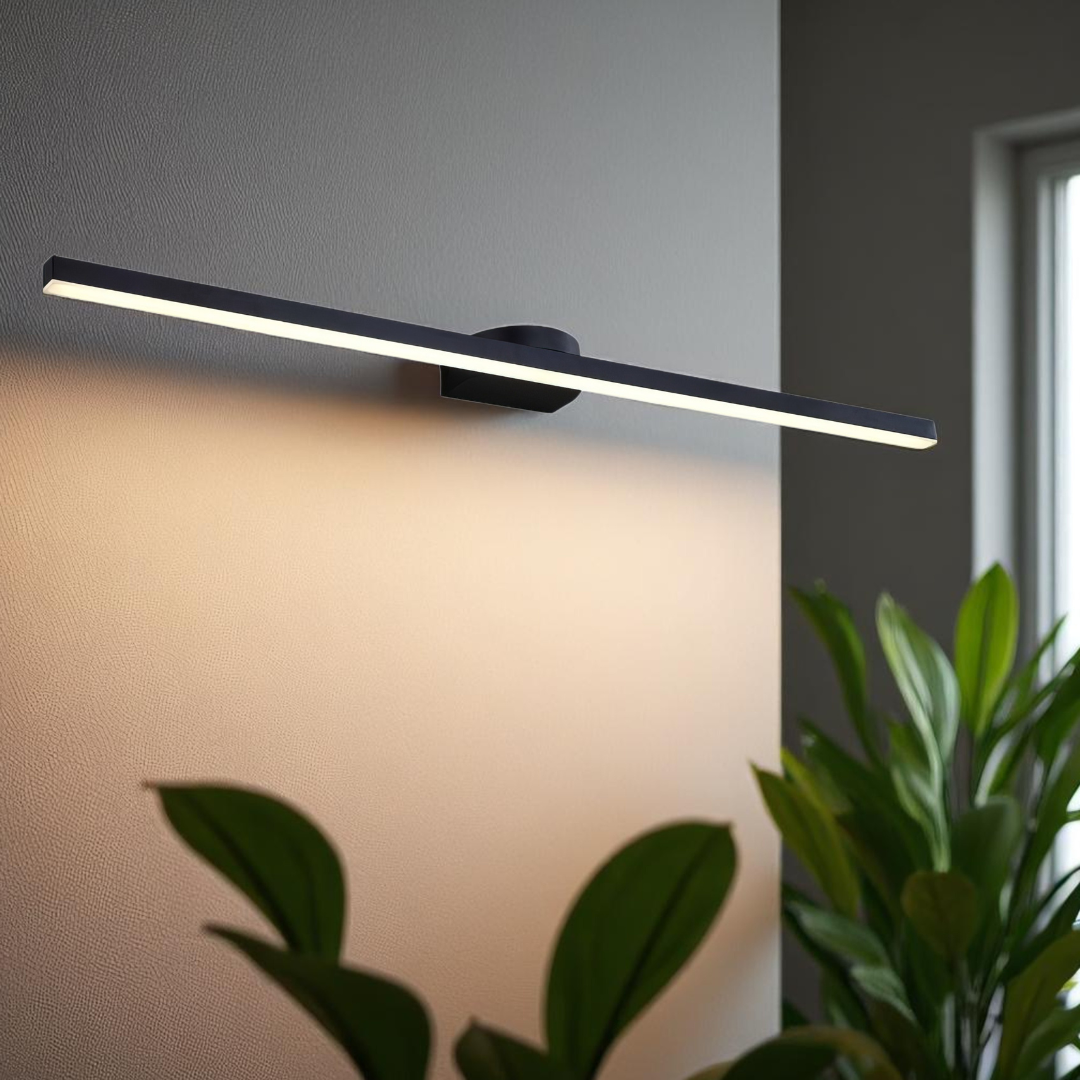 Aplica LED Baie 12W 40cm Neagra KINKIET