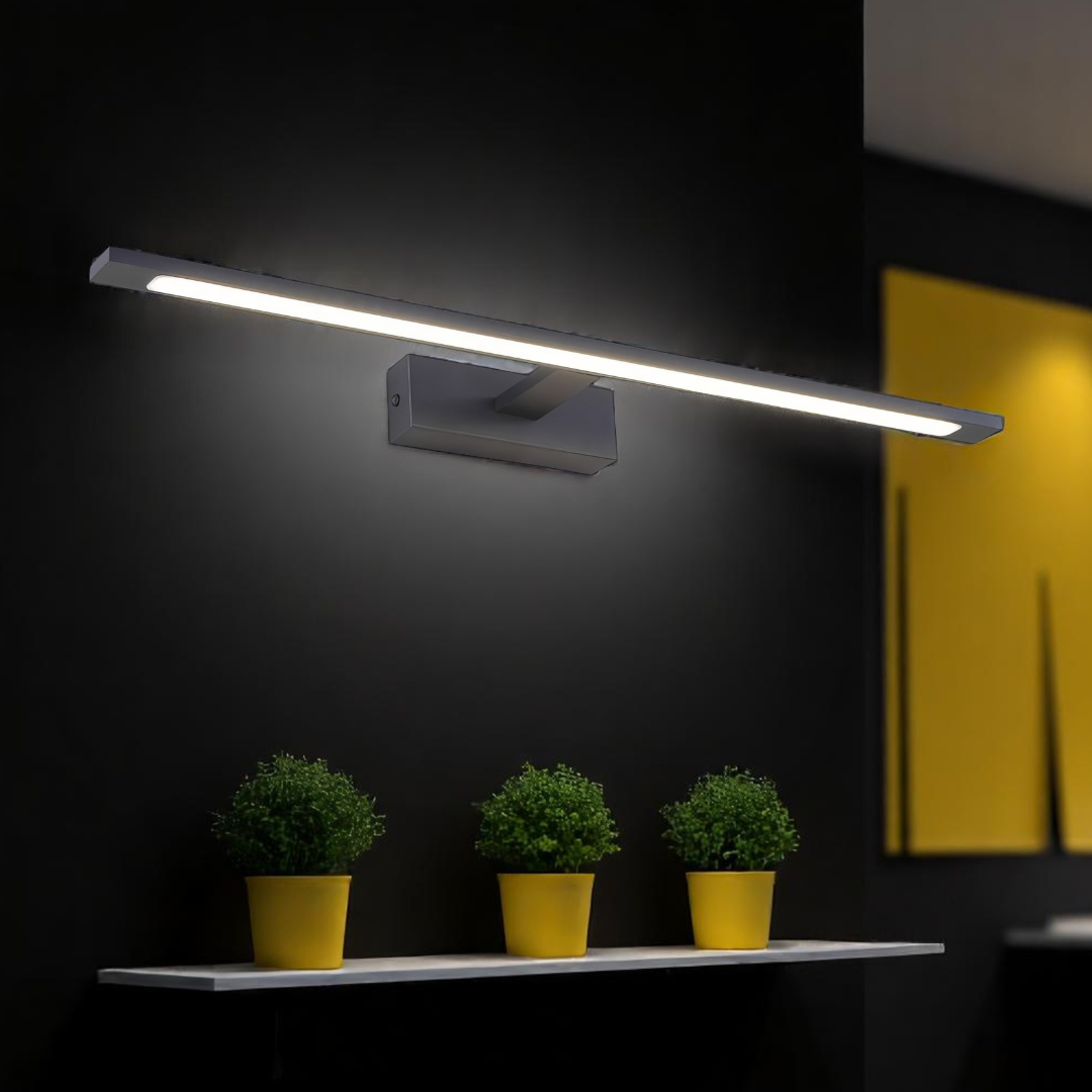 Aplica LED Baie 20W 60cm Neagra KINKIET