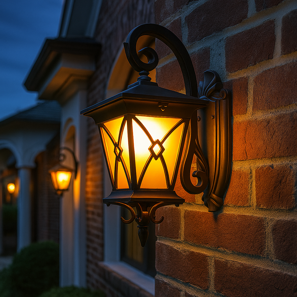 Aplica Exterior Tip Felinar 1XE27 Black IP65 AURIE Wall Light Fixtures