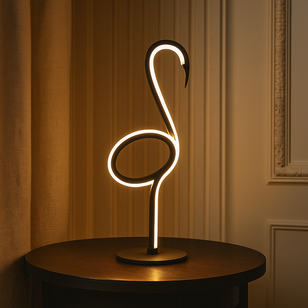 Veioza Decorativa LED INGO 6W Neagra