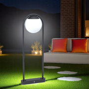 Stalp Ornamental de Gradina LED 28W PRATA VECCHIA 85CM 98733