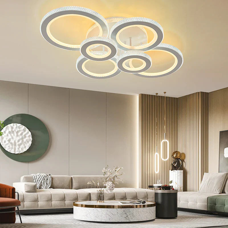 Lustra LED 328W M600 4+2 RGB Telecomanda Echivalent 1200W