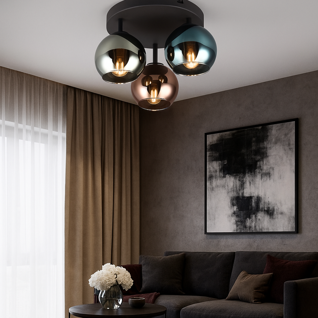 Lustra Abajur Aplicata 3xE14 SHELDON