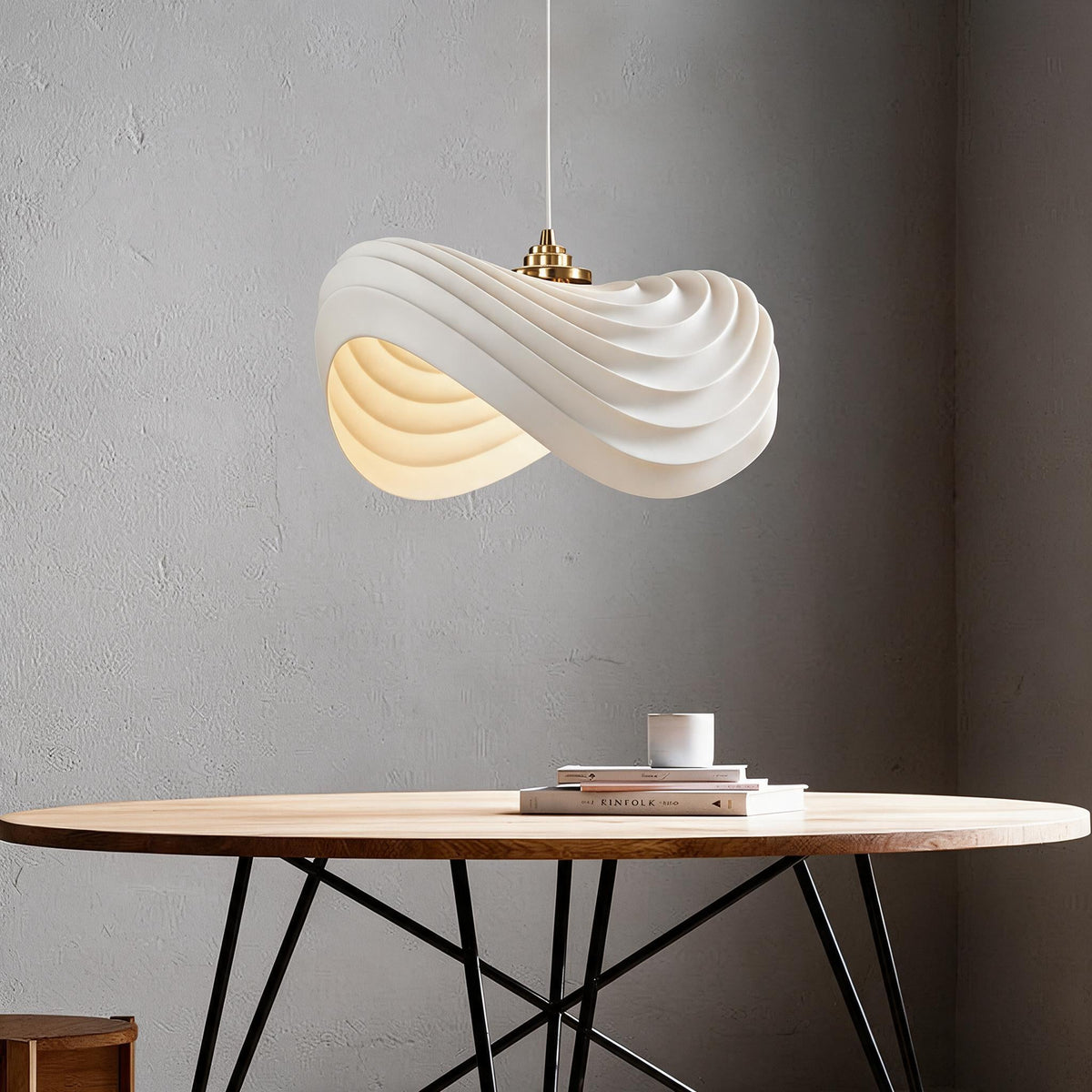 Pendul Sofryo White 1xE27 | Ø38CM