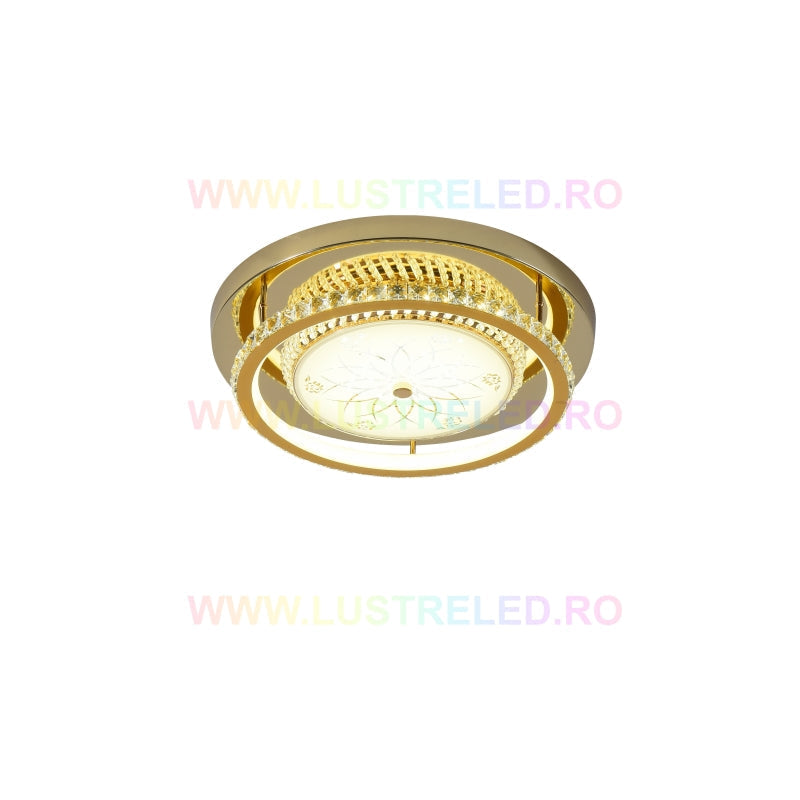 Lustra LED 60W ROYAL RIGS Gold Echivalent 300W