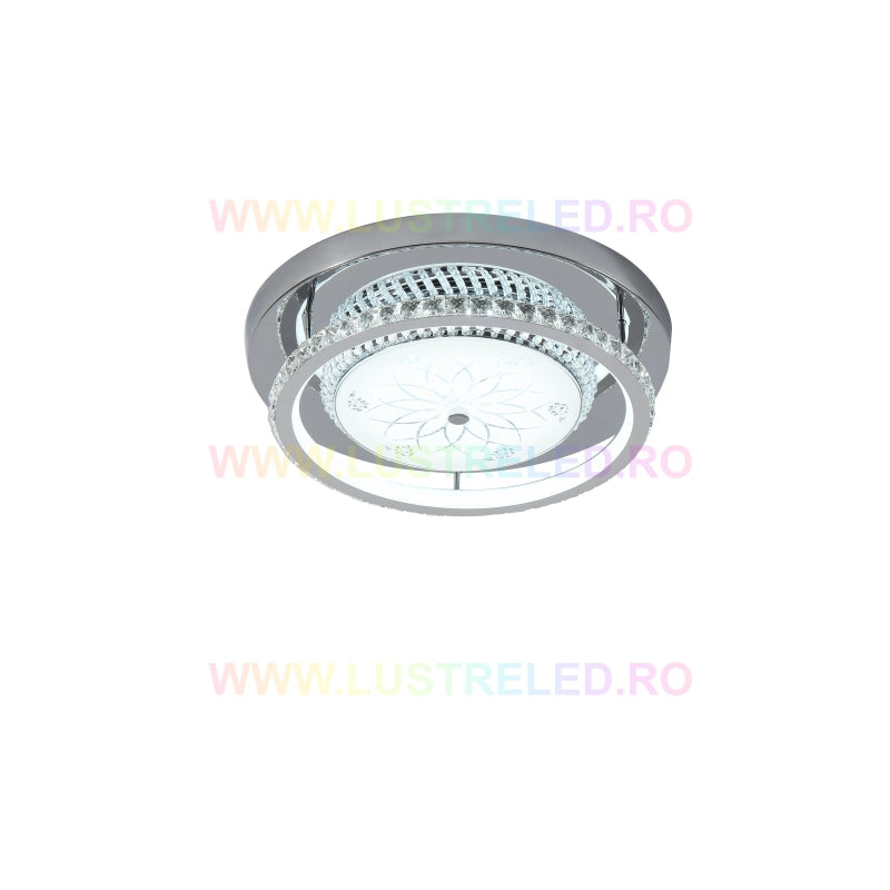 Lustra LED 60W ROYAL RIGS Silver Echivalent 300W