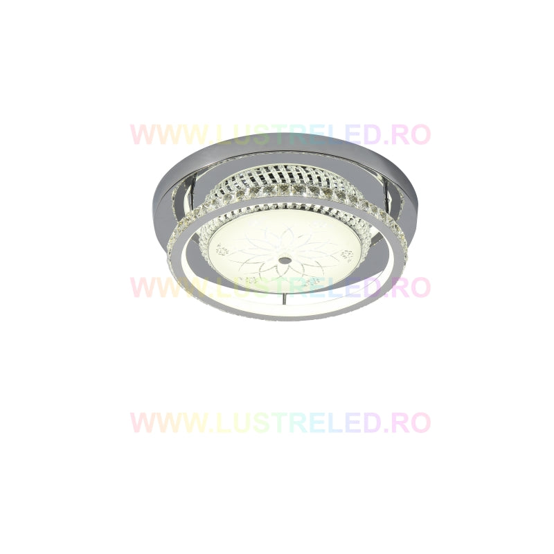 Lustra LED 60W ROYAL RIGS Silver Echivalent 300W