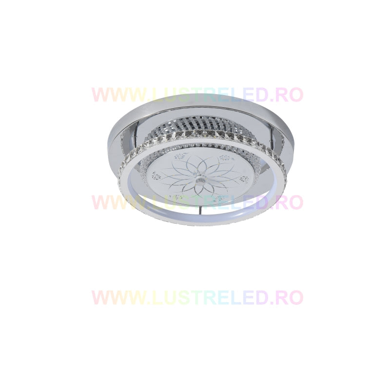 Lustra LED 60W ROYAL RIGS Silver Echivalent 300W