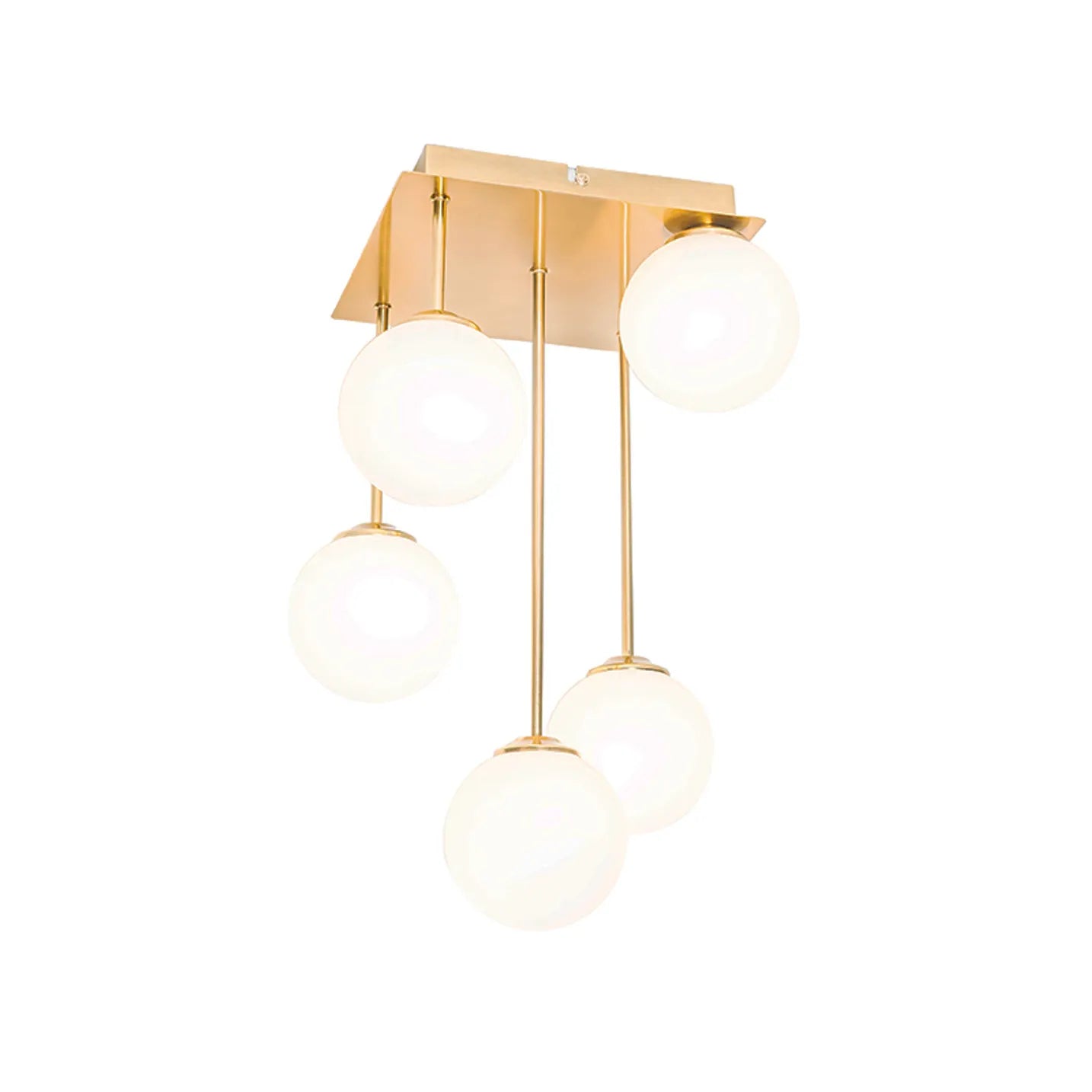 Lustra Abajur Mat Mini Serelys GOLD 5XG9