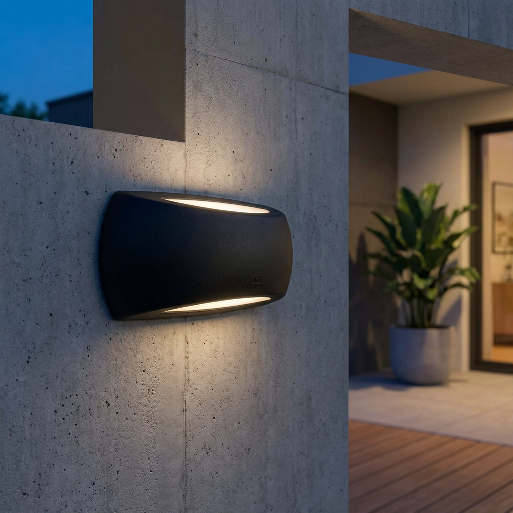 Aplica FRANCY Exterior 1xE27 Neagra