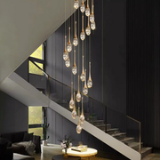 Lustra LED Luxury Crystal Flowing Tears