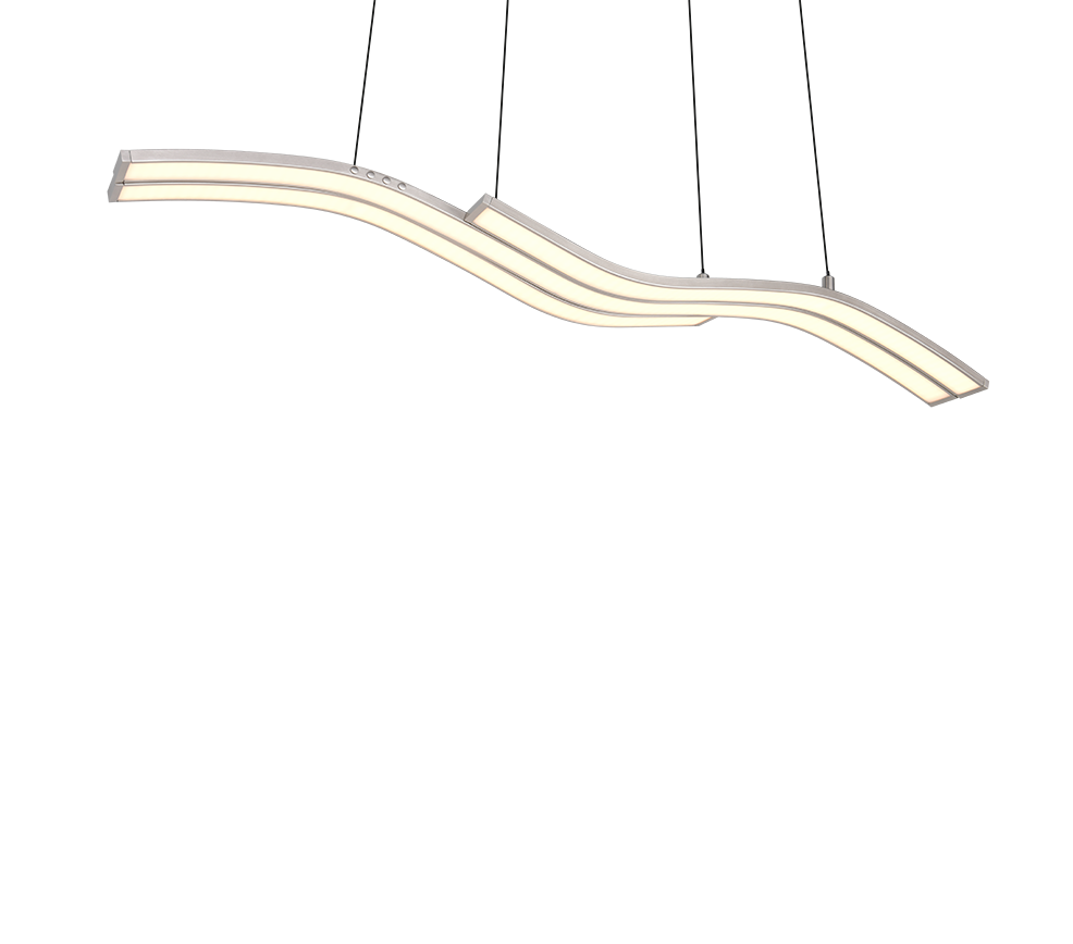 Lustra LED Suspendata Premium Spider Silver - Inaltime Reglabila prin Telecomanda