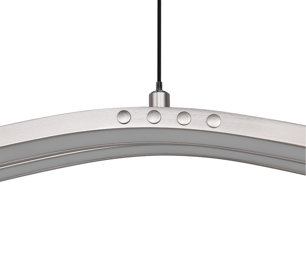 Lustra LED Suspendata Premium Spider Silver - Inaltime Reglabila prin Telecomanda