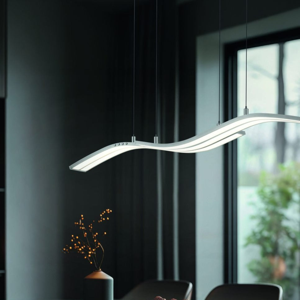 Lustra LED Suspendata Premium Spider Silver - Inaltime Reglabila prin Telecomanda