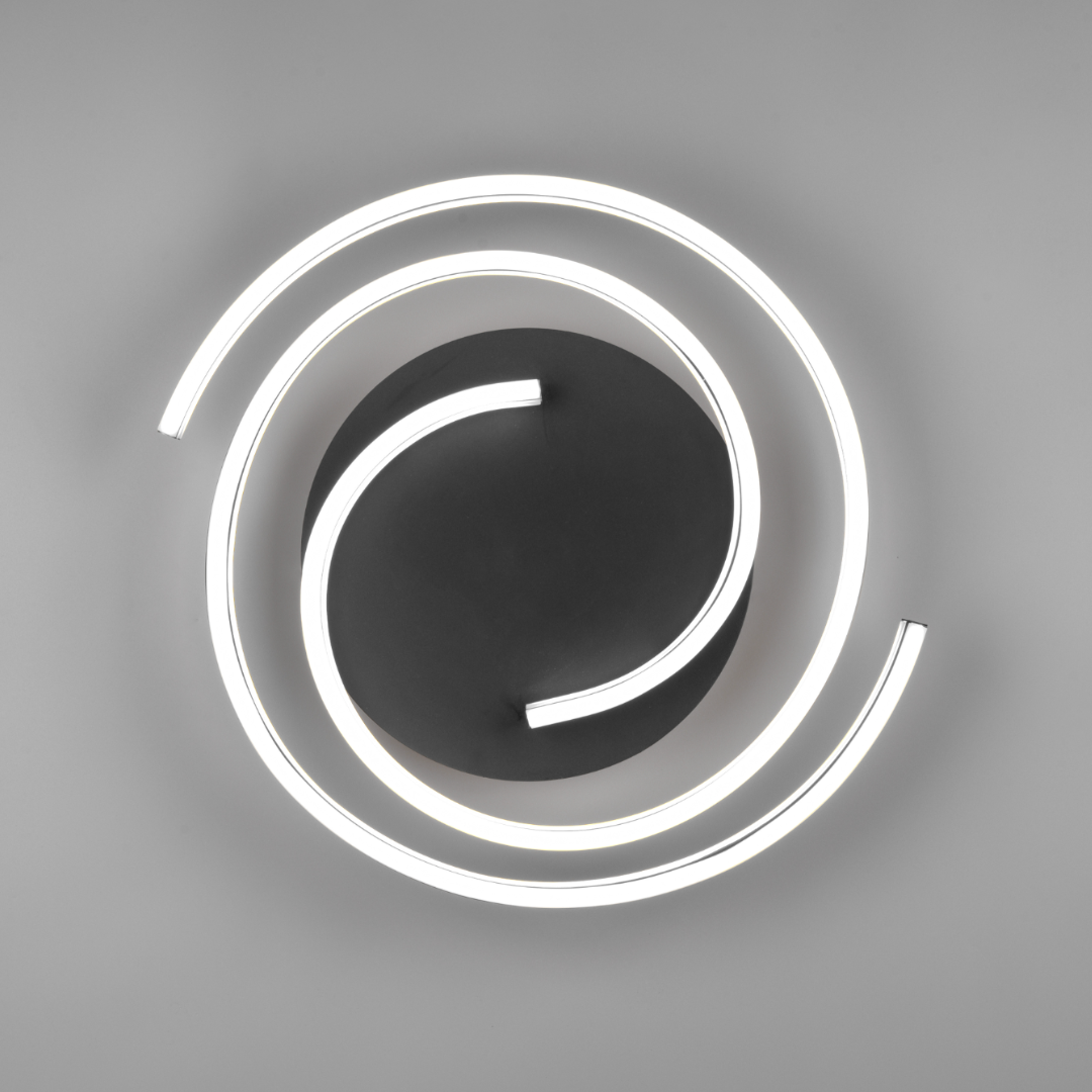 Lustra LED CAYA Echivalent 600W, 3 Lumini si Dimabila din buton