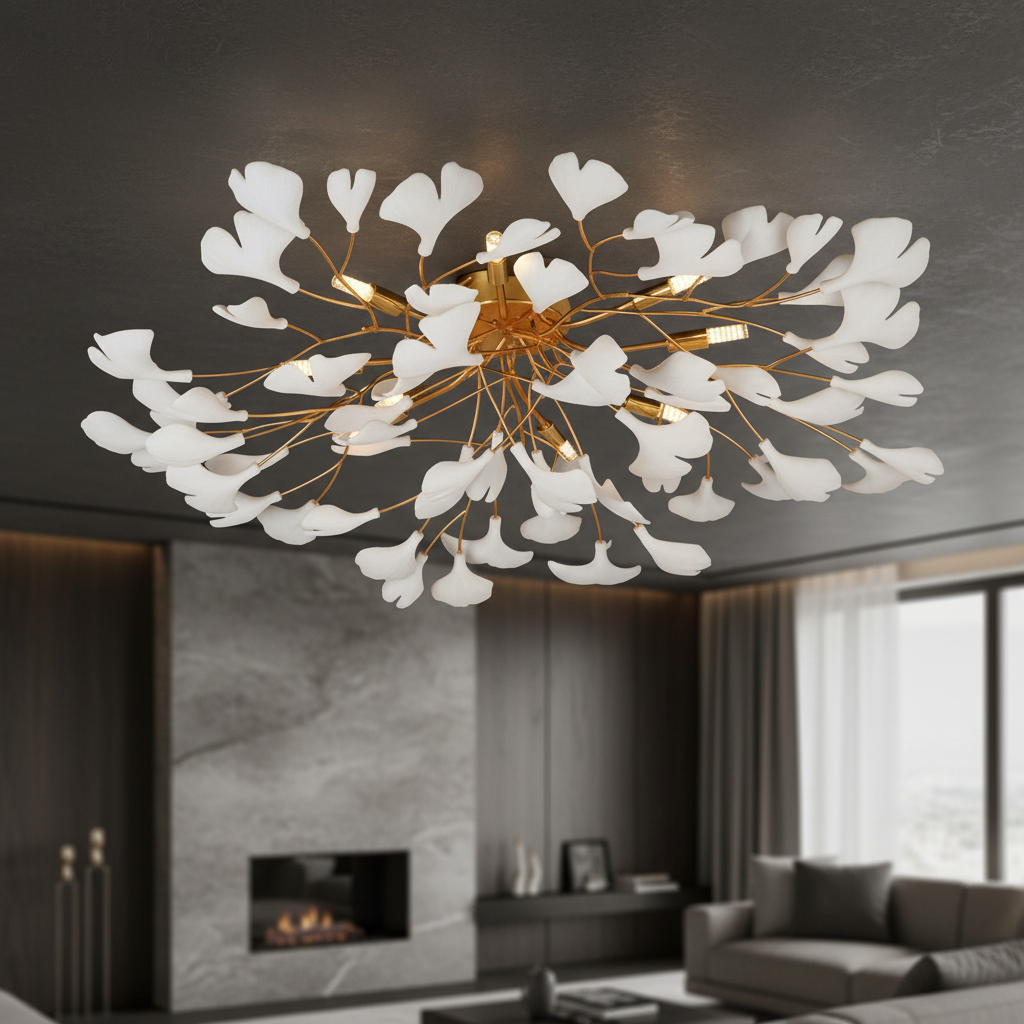 Lustra Aplicata LUXURY Golden VALERY 80CM