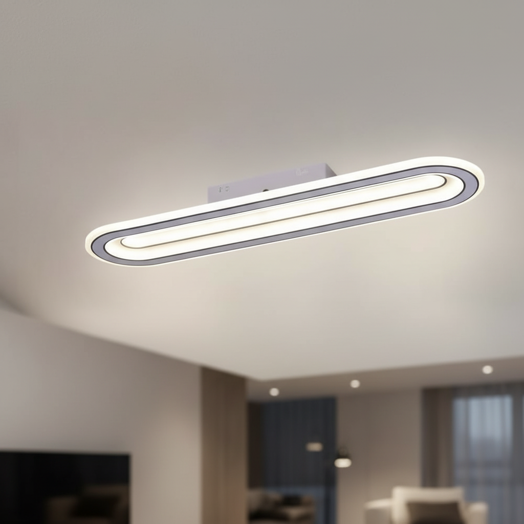 Lustra LED 128W LUMIXA ALB Echivalent 500W