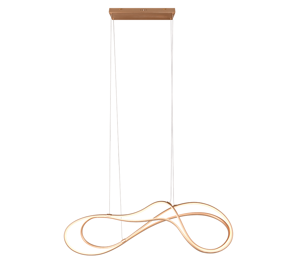 Lustra LED Suspendata Premium Nala Gold Echivalent 700W
