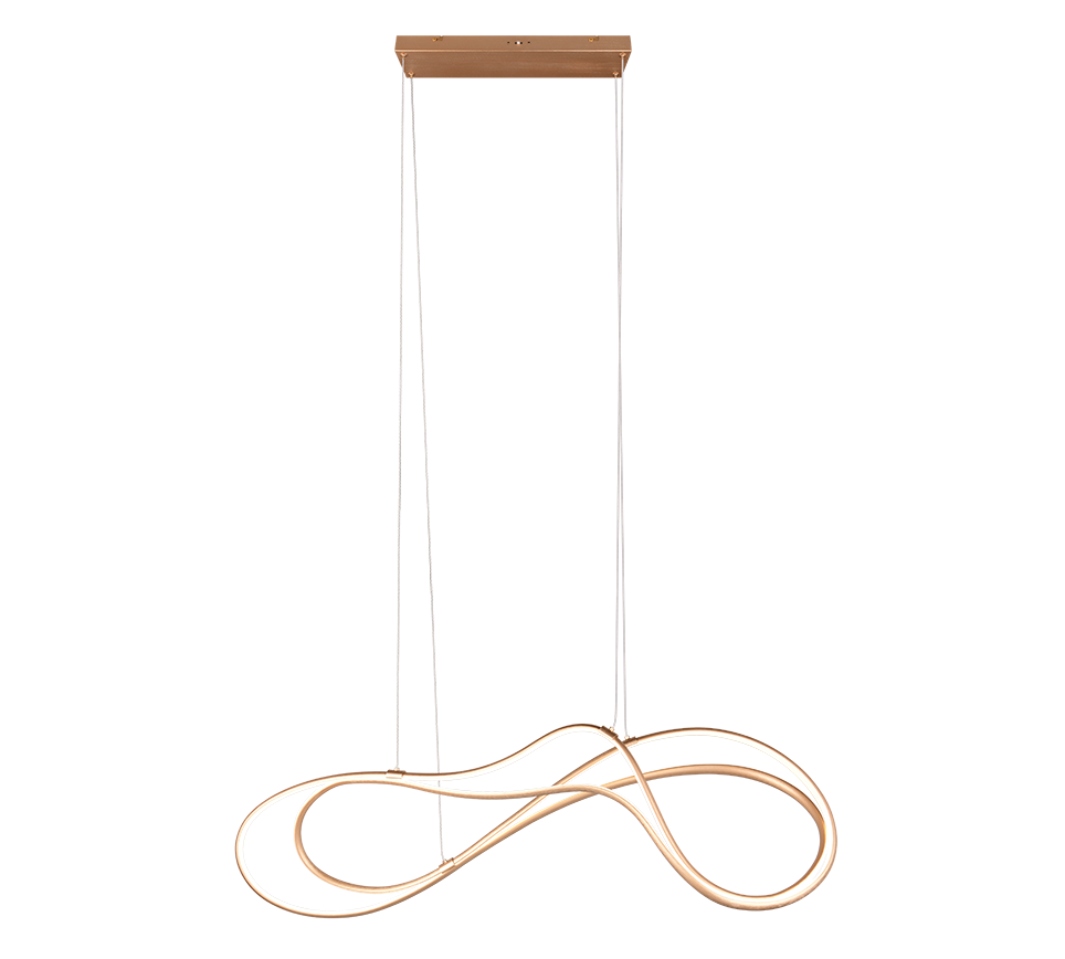 Lustra LED Suspendata Premium Nala Gold Echivalent 700W