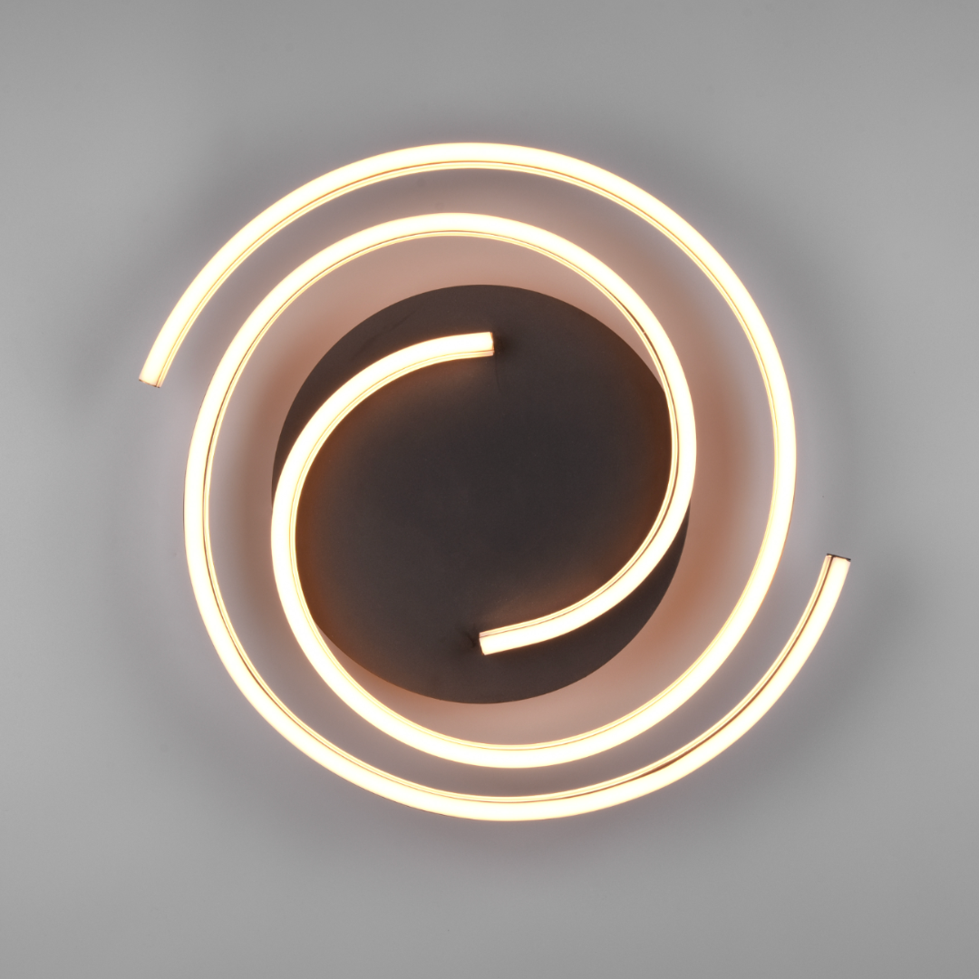 Lustra LED CAYA Echivalent 600W, 3 Lumini si Dimabila din buton