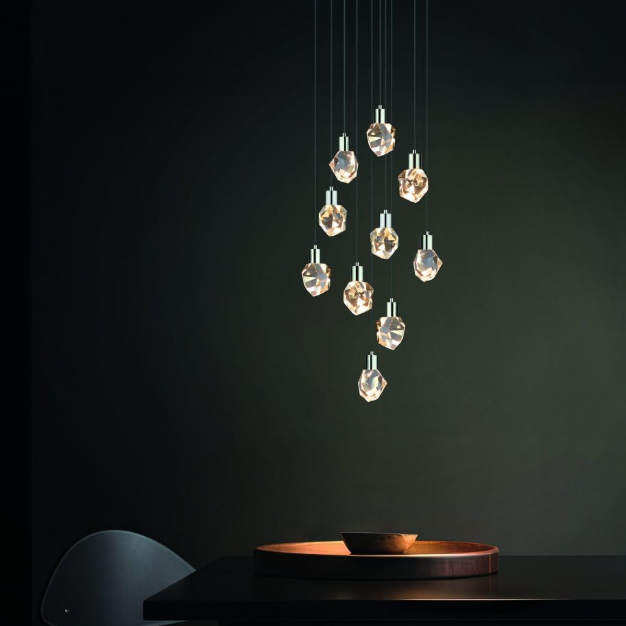 Lustra LED Premium Verano Silver Echivalent 650W