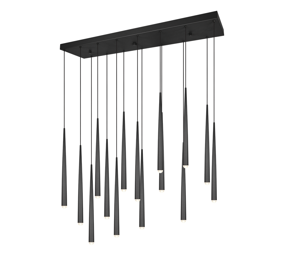 Lustra LED Premium Cala Black Echivalent 650W