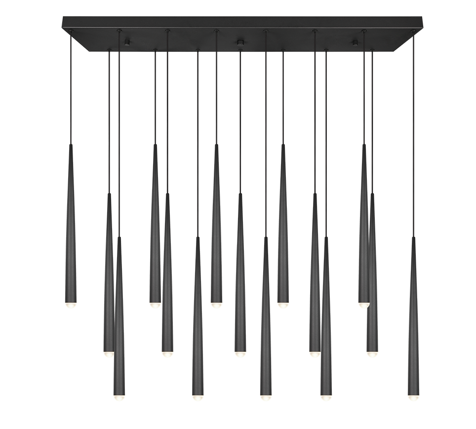 Lustra LED Premium Cala Black Echivalent 650W