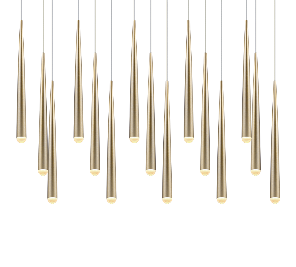 Lustra LED Premium Cala Gold Echivalent 650W