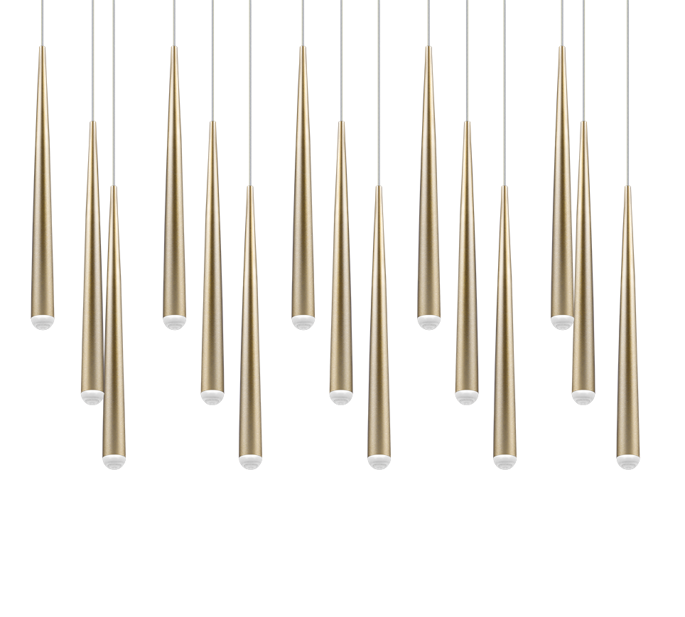 Lustra LED Premium Cala Gold Echivalent 650W