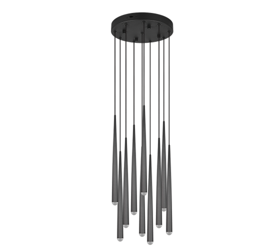 Lustra LED Premium Cala Black Echivalent 450W