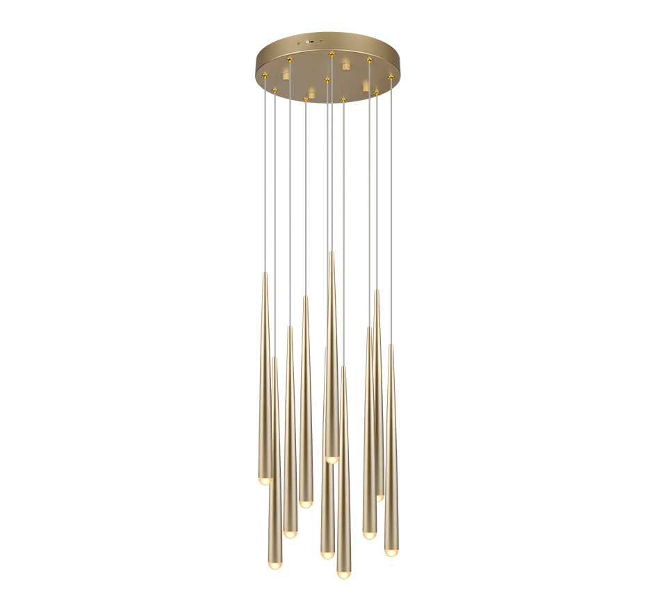 Lustra LED Premium Cala Gold Echivalent 450W