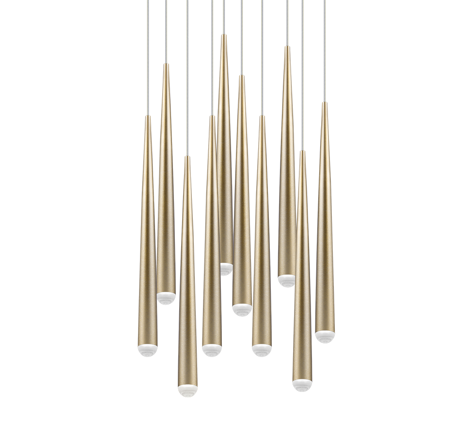 Lustra LED Premium Cala Gold Echivalent 450W