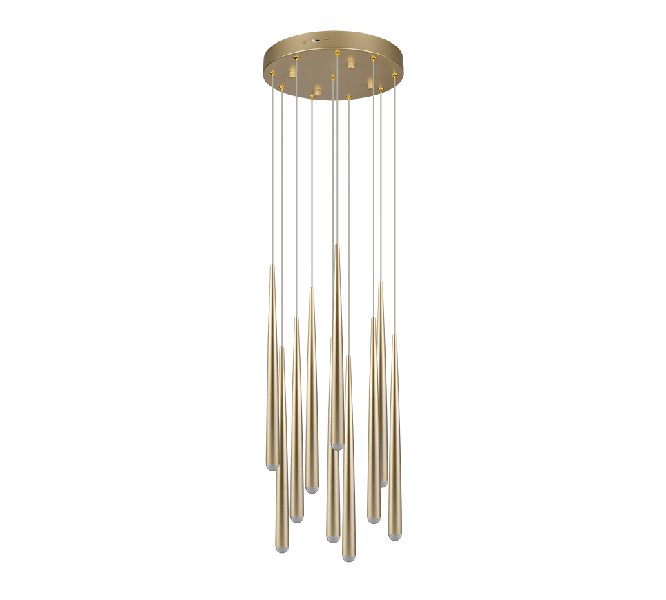 Lustra LED Premium Cala Gold Echivalent 450W