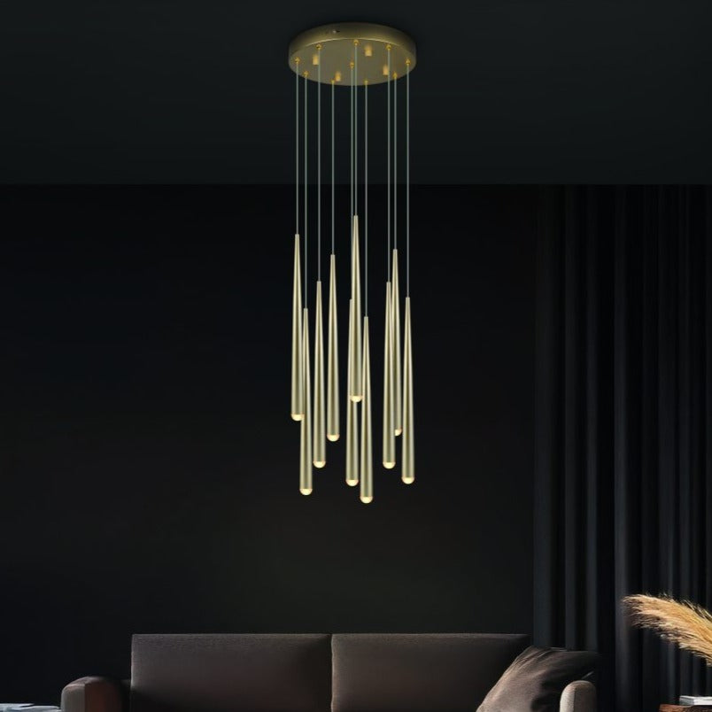 Lustra LED Premium Cala Gold Echivalent 450W