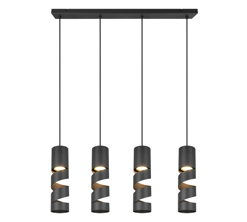 Lustra STREAM Black 4XGU10