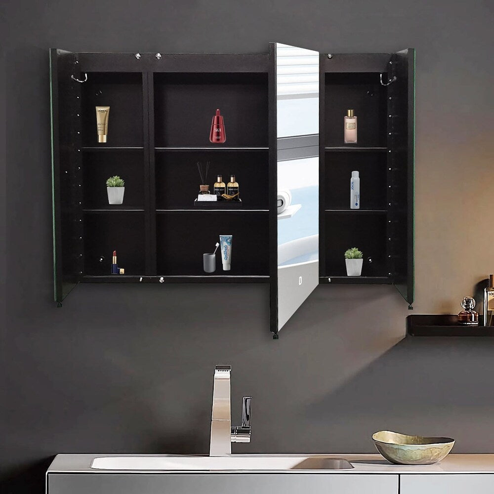 Dulap Baie Cu Oglinda LED Lyte Touch 100x70cm Resigilat R3