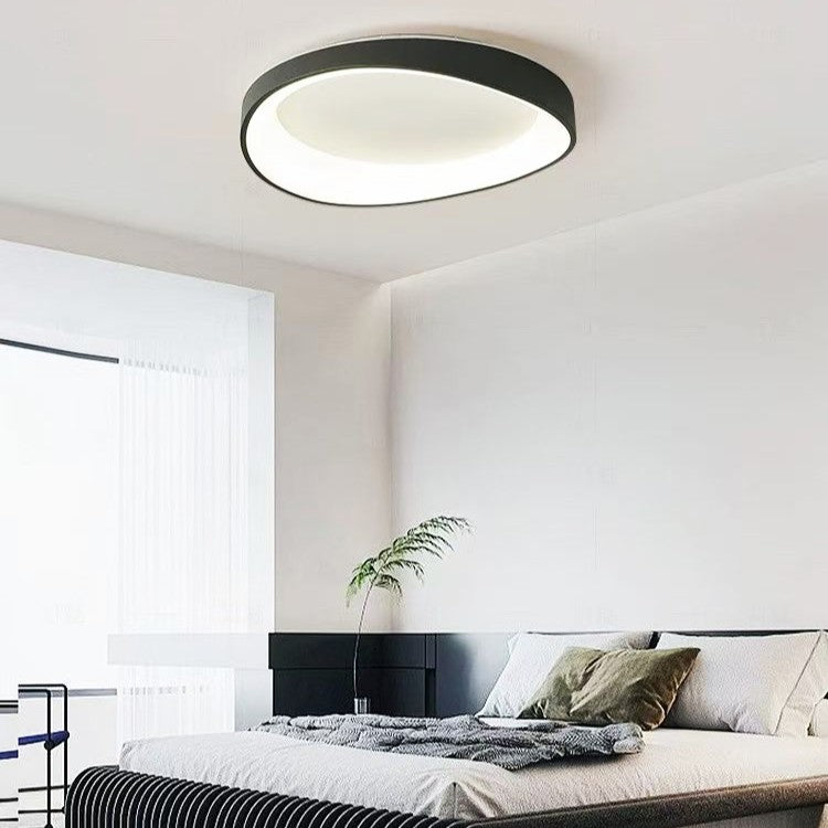 Lustra LED Valente Black Echivalent 500W Telecomanda