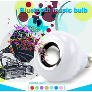 BEC LED Smart RGB cu Boxa si Bluetooth Telecomanda