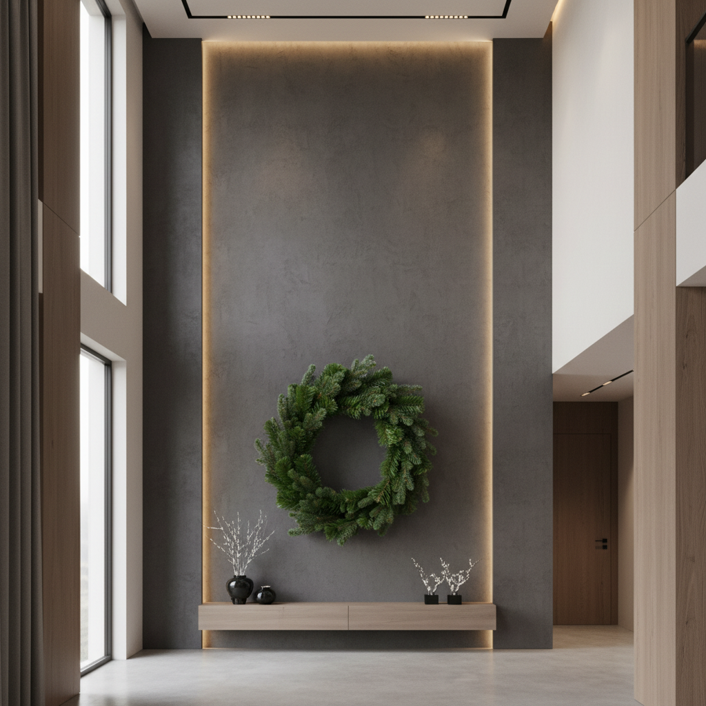 Coronita Artificiala De Craciun Gigant Winterhollow