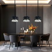 Candelabru Cristal 35CM Black Extravaganza 4xE14