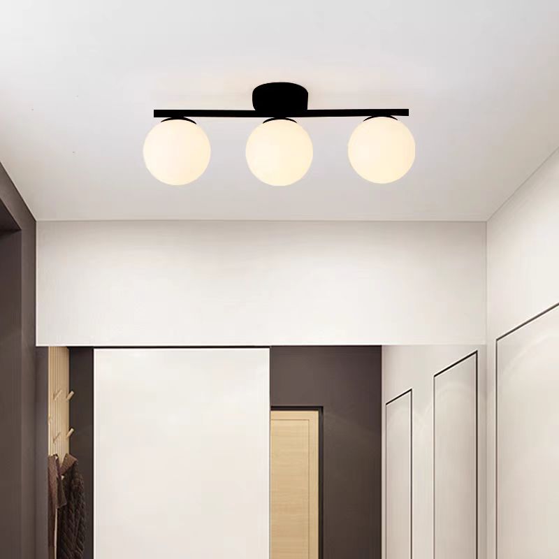 Lustra Abajur MAT Nordic Black 3xE27 DN117-3/BK