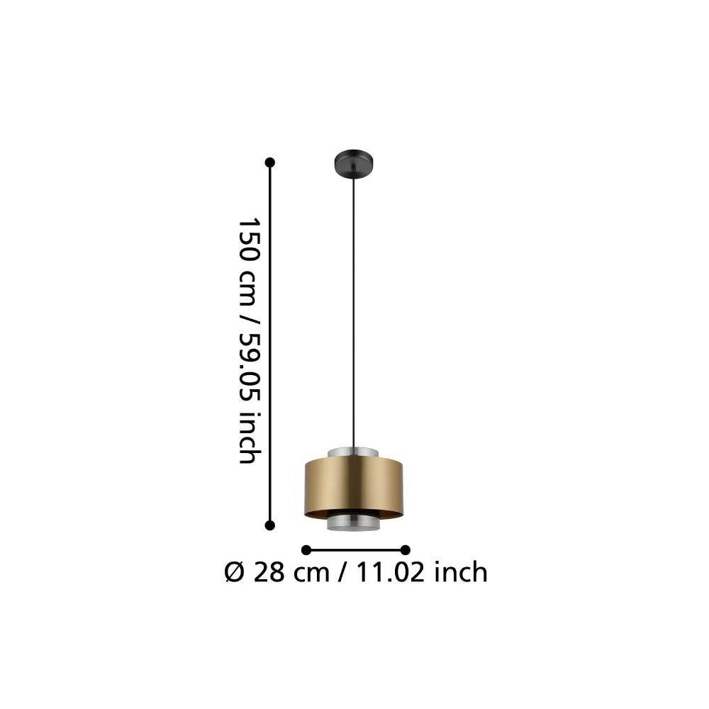 Pendul Modern Gold DUGLIA Premium 28CM