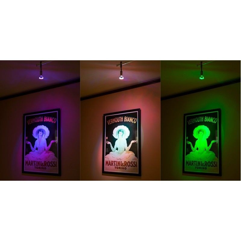 Bec LED E27 10W RGB Telecomanda