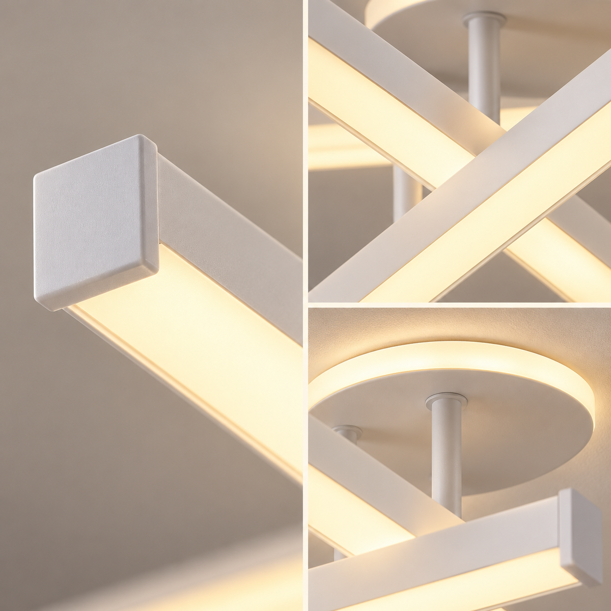 Aplica LED LINNES CIRCLE 52W Alba Echivalent 300W