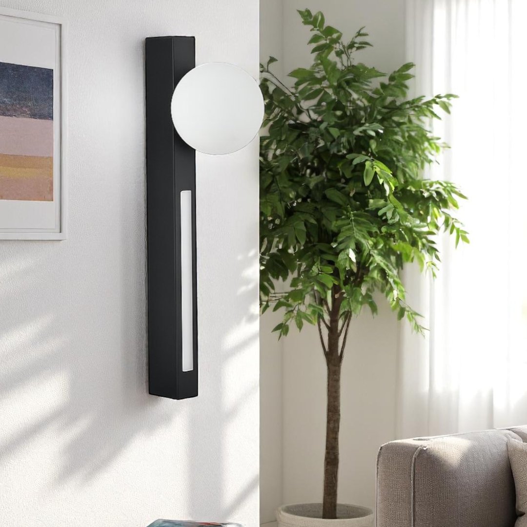 Aplica LED 40cm Neagra KINKIET